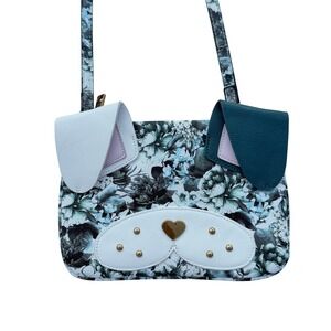 Artsy Stud Dog Lover Betsey Johnson Kitsch Crossbody Bag Novelty Purse Adorable